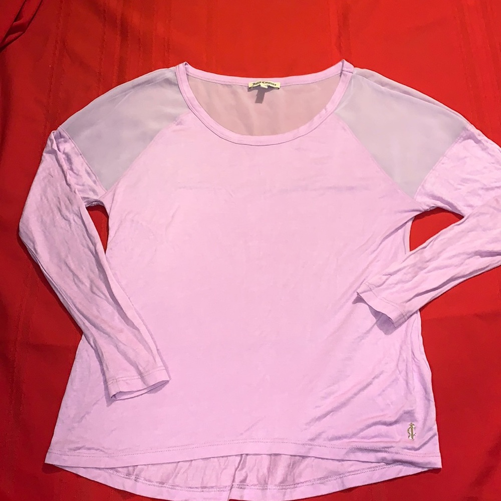 Pink Juicy Couture Long Sleeved Shirt
